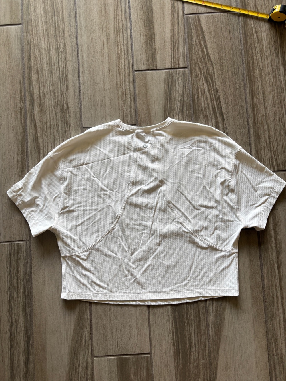 lululemon athletica White Ed Curtis Cropped Shirt - Picture 2 of 6